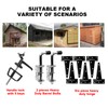 Shed Door Hardware Kit - Complete Gate Set for Maximum