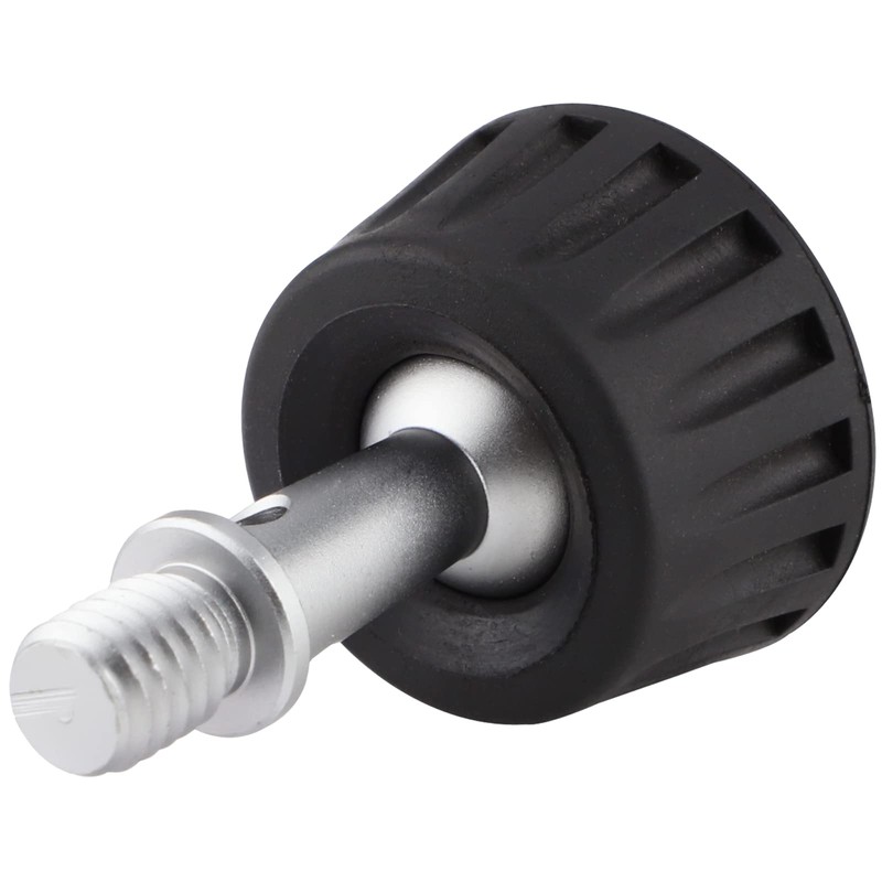 Anti-Slip Tripod Feet with Reinforcing Iron Ring and 3/8" Screw,for