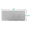 Stainless Steel Venting Panel for Grill Accessory, Masonry Fire Pits
