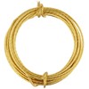 Merriway Brass Number 2 Picture Wire, BH04070, 3 Metre (9.5