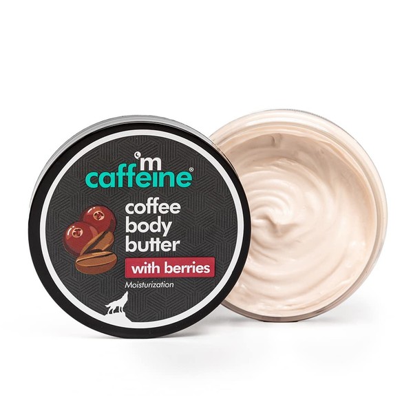 Coffee & Berries Body Butter with Shea Butter for Deep