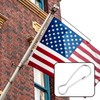 Mabor 20Pcs Flag Clips for Flagpole, Flag Pole Clips to