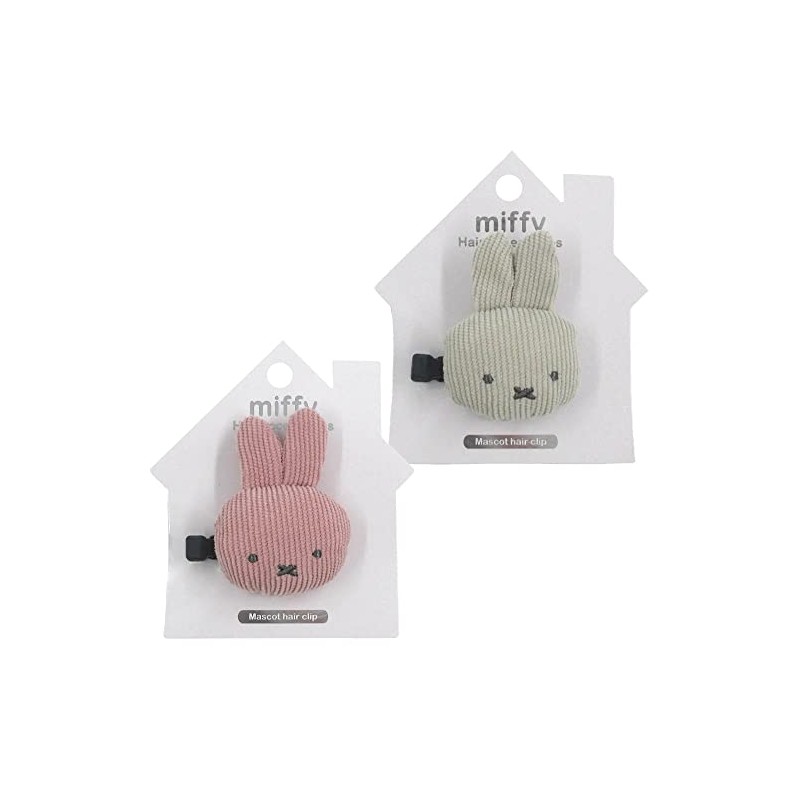 Miffy Mascot Bangs Clip, Miffy, Dull Color, Hair Accessories, Character
