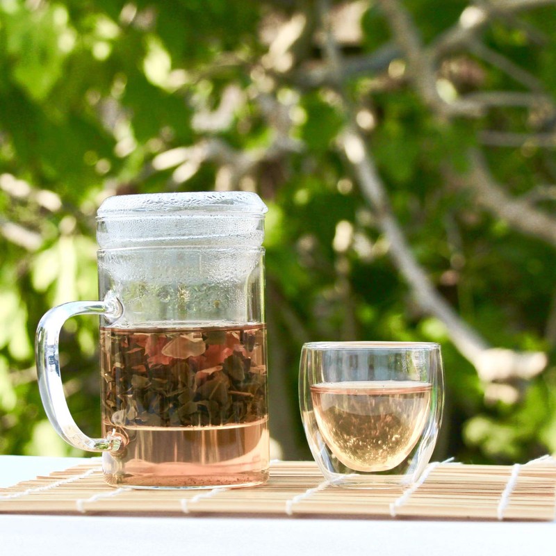 USDA Organic Chamomile Hibiscus Fusion Loose Leaf Herbal Tea -