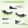 5 pairs Wispy Cat Eye Lashes Wispy False Eyelashes Natural