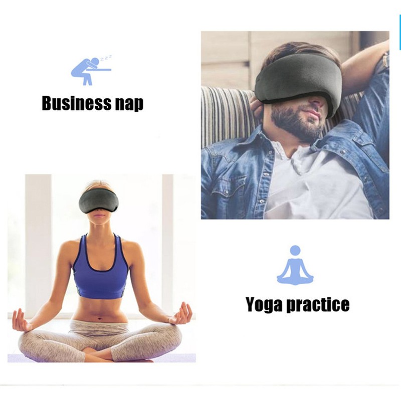 Bluetooth Sleep Headphones Eye Mask Wireless Bluetooth 5.0 Headphones Travel