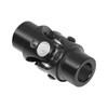 MDRIVEASY 3/4" Round x 3/4" Smooth Round Black Steering Shaft