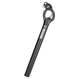 Bike Suspension Seatpost- 27.2 / 30.9 / 31.6mm Shock-Absorber Bicycle Seat Post - Lightweight Aluminum Alloy Four-Link Seat Tube for Mountain Road Bike Gravel, Hybrid, and E-Bikes (30.9)