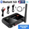 Bluetooth 5.3 Audio Receiver for Home Stereo, Wireless Adapter with