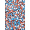 SPRINKLY - Matt Stars - Red, White & Blue -