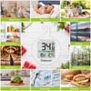 Geevon Small Digital Refrigerator Thermometer 8 Pack, IP65 Waterproof Commercial