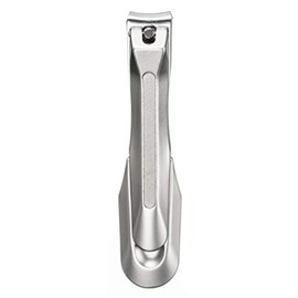 Seki EDGE SS-112 | Made in Japan | Premium Nail Clippers 95 mm | Stainless Steel Blade, Curved Lever, Integrated Nail File & Integrated Collection Container | Comfortable Nail Care for Professionals