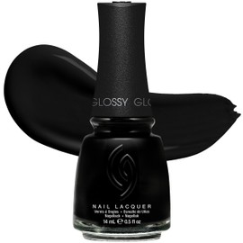 CHINA GLAZE Esmalte de Uñas Liquid Leather, Color de Alta Pigmentación, secado rápido, resistente al astillado, 14 ml