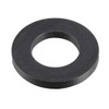 sourcingmap Rubber Flat Washers 17mm OD 10mm ID 2mm Thickness