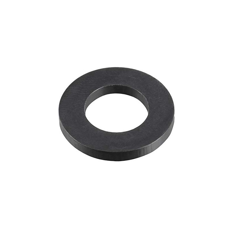 sourcingmap Rubber Flat Washers 17mm OD 10mm ID 2mm Thickness