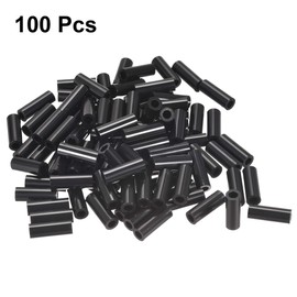 uxcell Nylon Round Spacer Washer 4.2mm ID 7mm OD 20mm Height for M4 Screws Black 100Pcs