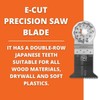 Fein StarLock E-Cut Precision Saw Blade with Double-Row Japanese Teeth