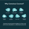 Conscious Coconut Individual Coconut Oil Packets, Certified Organic, Fair Trade