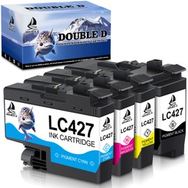 DOUBLE D LC427 for Brother LC427 LC427XL Replacement for Brother MFC-J6955DW Cartridges, Brother MFC-J5955DW Cartridges Compatible with Brother MFC-J6957DW HL-J6010DW