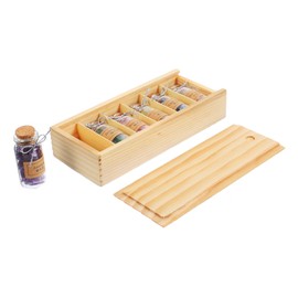 BESPORTBLE Assorted Natural Stones Crystal Wishing Bottle Set Mini Bottles Collection for Decoration Present