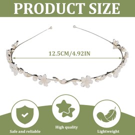 HAZMA Women's headband, flower headband, hair accessories, communion girls, bridal jewellery, communion dress, girls, wedding and special occasions