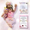 Hesstian 24-inch silicone vinyl doll with more than 10 accessories.