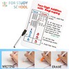 12"x9" Dry Erase Board for Home, Erasable Organization WhiteBoard with
