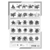 folia - Craft Set Bascetta Star, Transparent White, Finished Size