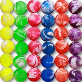 Bouncy Balls Assorted Bulk Toys Pack 1" (27mm) - Super Ball for Toddlers & Adults Party Favors Pinata Filler Goodie Bags Stuffers for Kids - Treasure Box Toys for Classroom Carnival Prizes