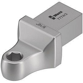 WERA 078642 Bit Adapter for Insertion 0.4 x 0.5 inch (9 x 12 mm) Joints, Size 5/16 inch HEX