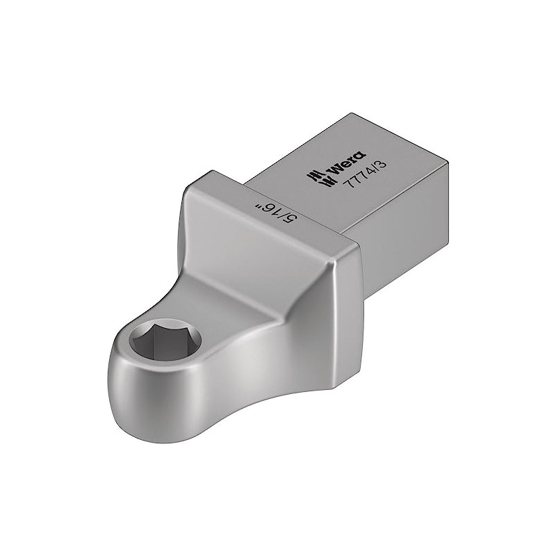 WERA 078642 Bit Adapter for Insertion 0.4 x 0.5 inch
