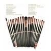 20 Pcs Makeup Brush Set Eyeshadow Eyebrow Powder Foundation Contour