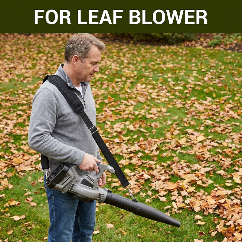 Nfvjfxz Shoulder Strap for String Trimmers Leaf Blowers Adjustable Padded