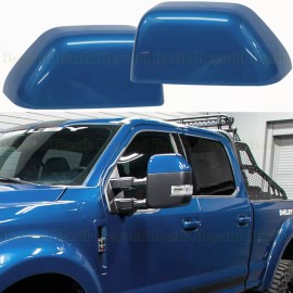 Torox 2022 Ford F250-F550 Superduty 22-25 F150 Mirror COVERS OVERLAYS B3 ATLAS BLUE