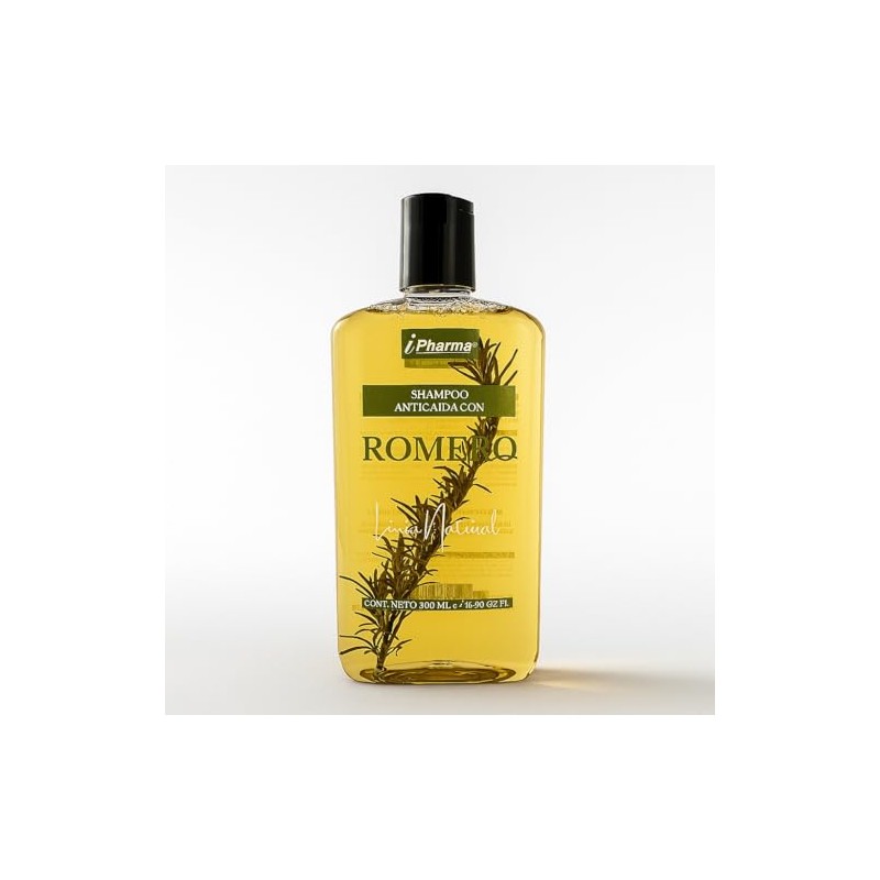 Shampoo Anticaída con Romero, Línea Natural, 500 ml