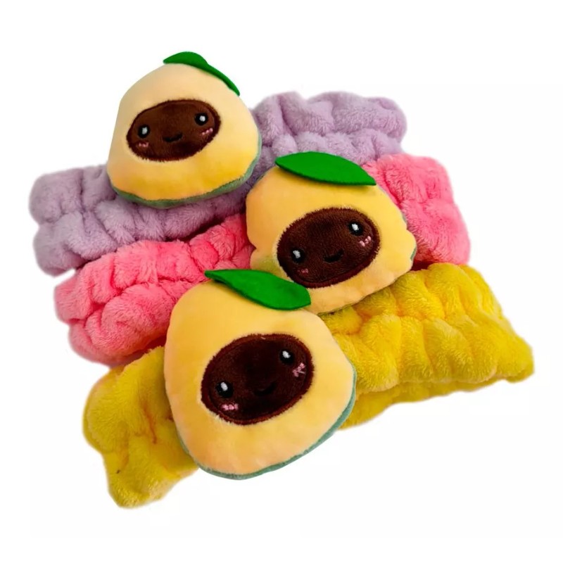 AGUAC 3 Aguacates Kawaii Bandas Sujetadoras Diadema Pasador Cuca