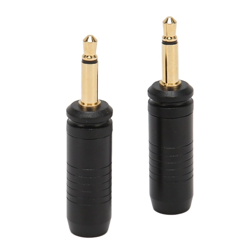 3.5mm Repair Plug Solder Type Gold Plated Replacement Mono Male