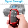 Tukellen for Jeep Dodge Key Fob Cover Premium Soft Full