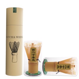 Matcha Whisk - 2-Pack Handmade Chasen Replacement Set. Each Bamboo Chasen, Handcrafted for Durability. A Perfect Replacement for Worn-Out Tools (120-prong * 2)