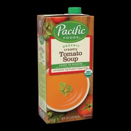 Pacific Foods Soup Low Sodium Creamy Tomato Organic 32 oz (Pack of 3)