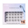 KISS Falscara Multipack False Eyelashes, Lash Clusters, Natural Wispy Wisps