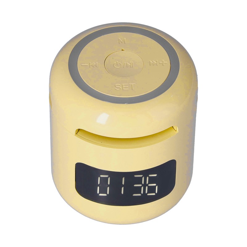 JM01 BT Clock Speaker Multifunctional Adjustable Portable BT Clock Speaker