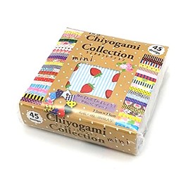 Toyo 018055 Origami Little Gami Collection, 3.0 inches (7.5 cm) Square, 45 Patterns, 180 Sheets