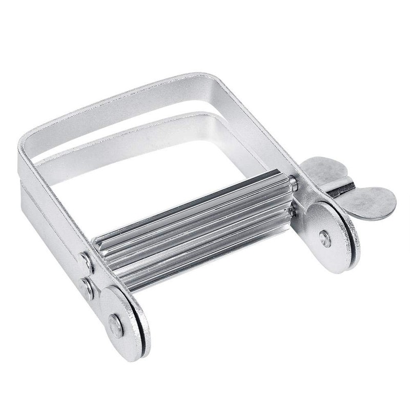 lyrlody Toothpaste Dispenser, 2 Pieces Aluminium Toothpaste Squeezer Tubes Squeezer