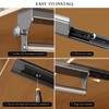 CICUFY Pull Out Closet Rod, 13.7inch Heavy Duty Pants Rack,