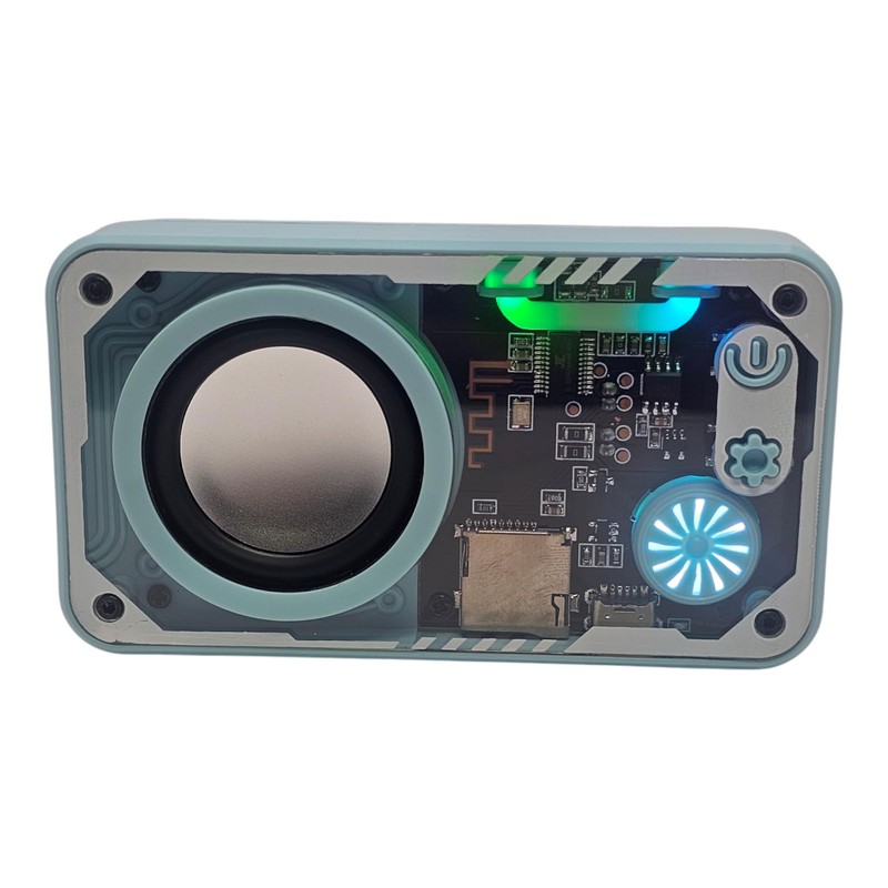 Bluetooth Speaker V1 LED Portable Wireless Audio Music Smartphone iOS