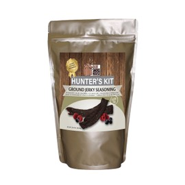 Hunter's Kit (Ground Jerky, 24.32). Kit includes 1.46 lb. Seasoning, 1 oz. Quick Cure. Gluten Free. Excellent for curing or preserving pork, beef and wild game meats.
