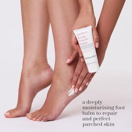 This Works Perfect Heels, 75 ml - Natural Foot Cream Infused with Cotton Thistle, Lemon and Lavender Essential Oils - Nourishing Foot Moisturiser and Heel Balm for Cracked Heels and Dry Skin
