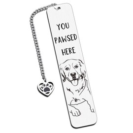 Labrador Retriever Gifts, Dog Lovers Gifts for Women Dog Lovers, Dog Gifts for Owners Men Women, Funny Bookmarks for Womens Men Stocking Stuffers for Christmas Dog Lovers Dog Mom Gifts for Women