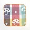 10mois Hoppetta Champignon Fukufuku Gauze (6-ply Gauze) Handkerchief